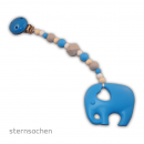 Zahnungskette Blauer Elefant - Junge